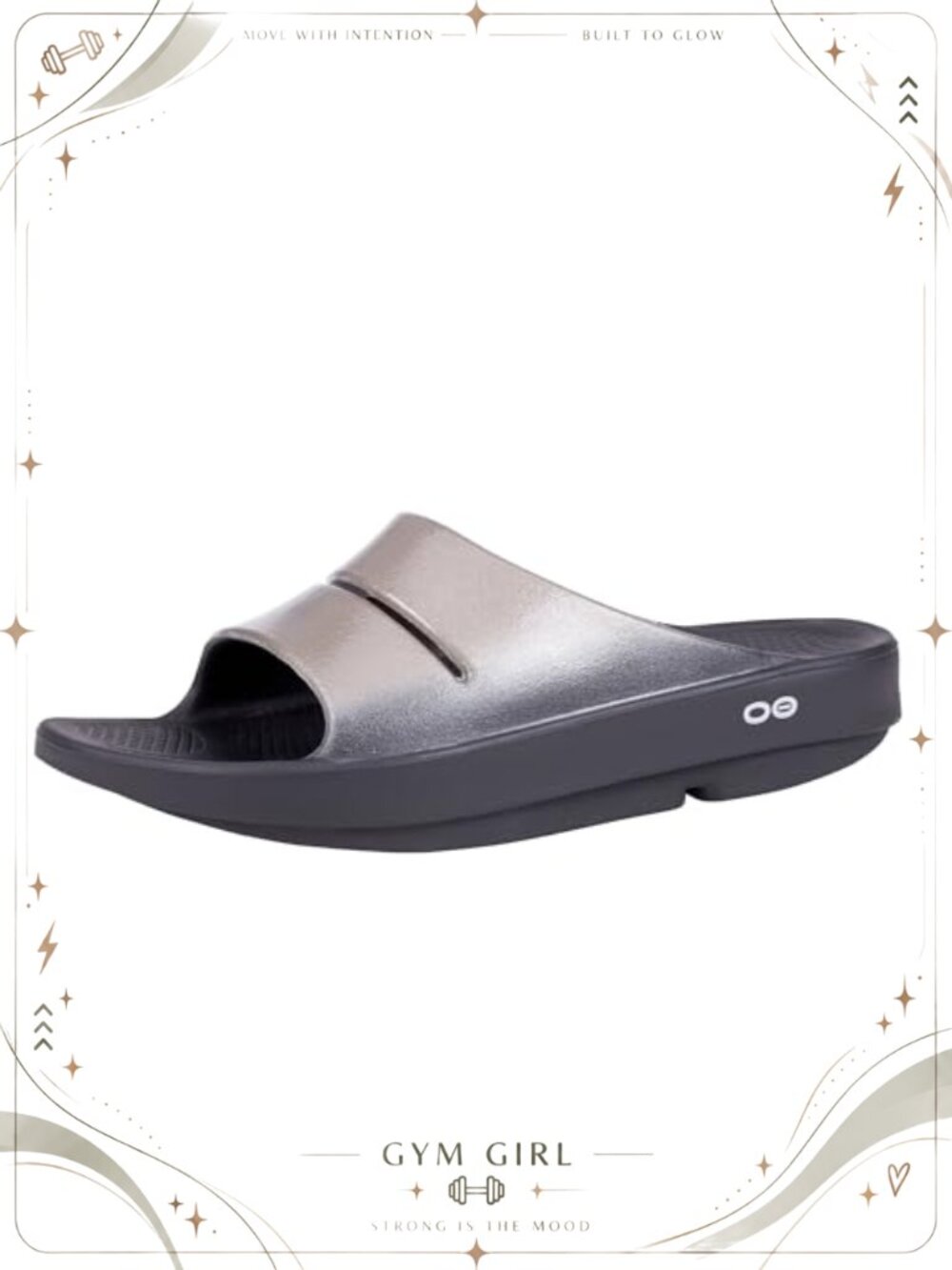 OOFOS Women's Oolala Recovery Slide Sandal Arch Support